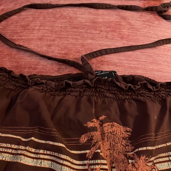 Vintage guess Calypso jeans tube halter top - Picture 6 of 6